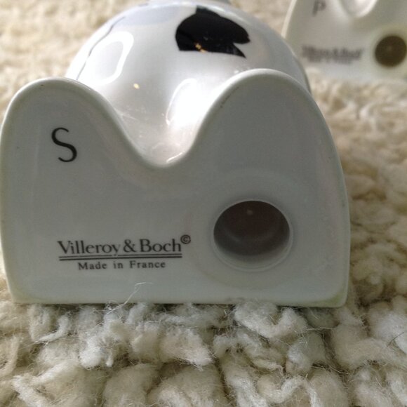 Villeroy & Boch France; Abstract Cat S/P Shakers; fun, Cat Lovers, Collectibles - Picture 4 of 6